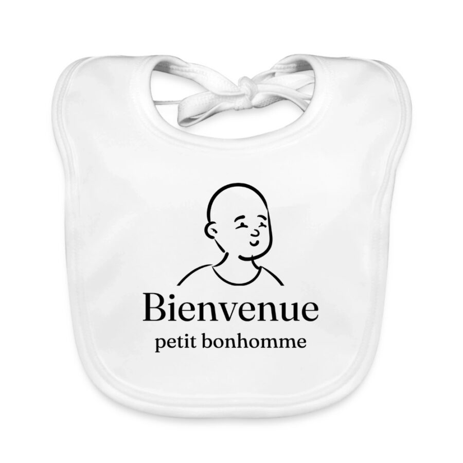 Bavoir bébé personnalisé au prénom