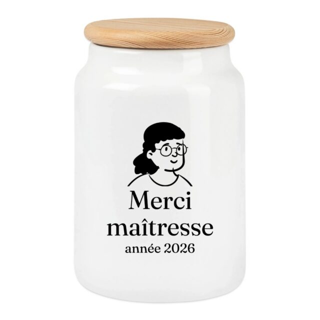 Boîte à biscuits personnalisée au prénom