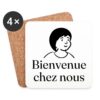 Dessous de verre personnalisés au prénom