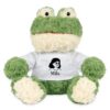 Peluche grenouille personnalisée au prénom