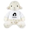 Peluche mouton personnalisée au prénom