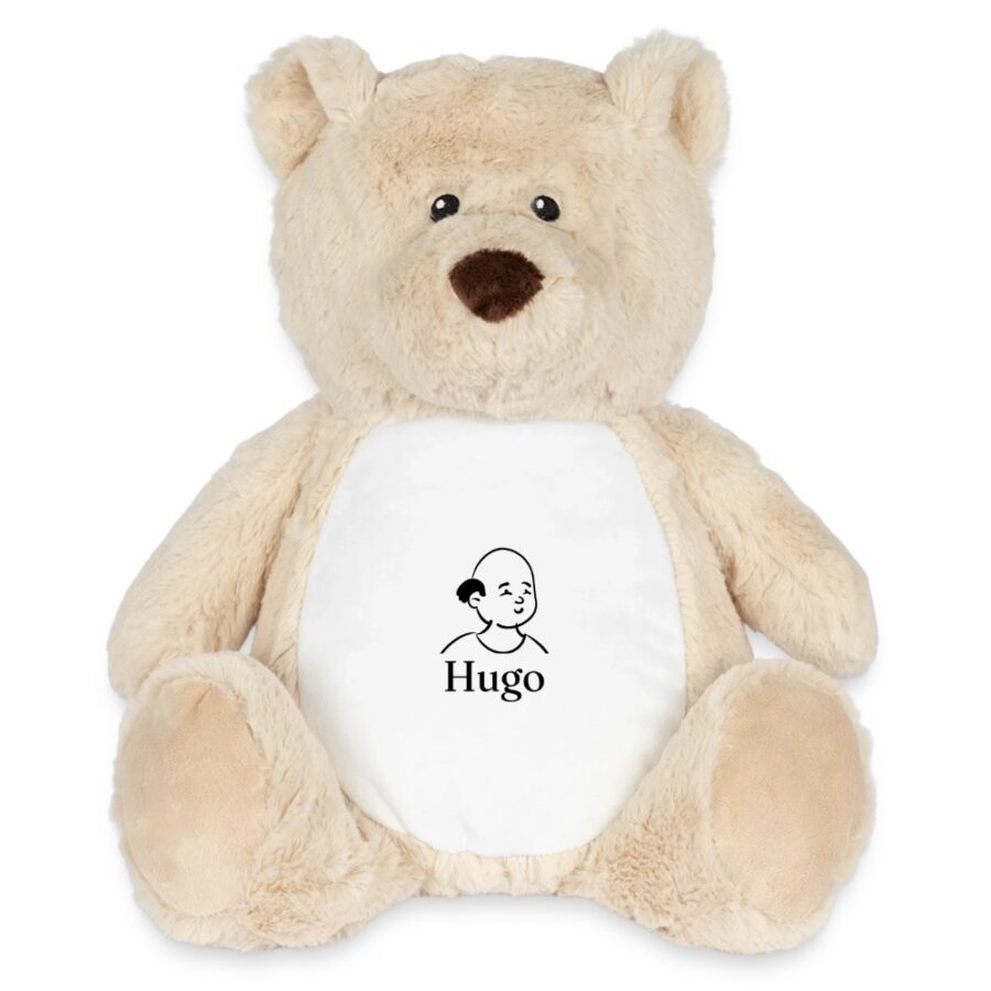 Peluche ourson personnalisée au prénom