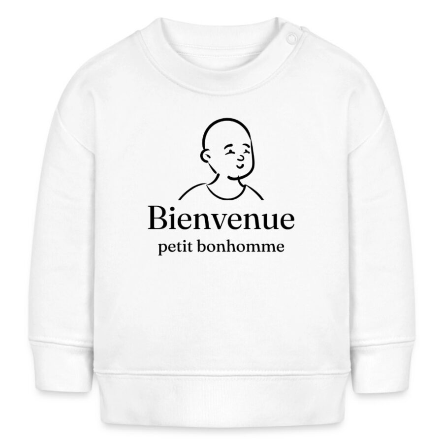 Sweat bébé personnalisé au prénom