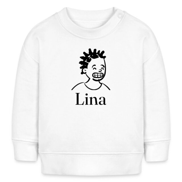 Sweat bébé personnalisé au prénom