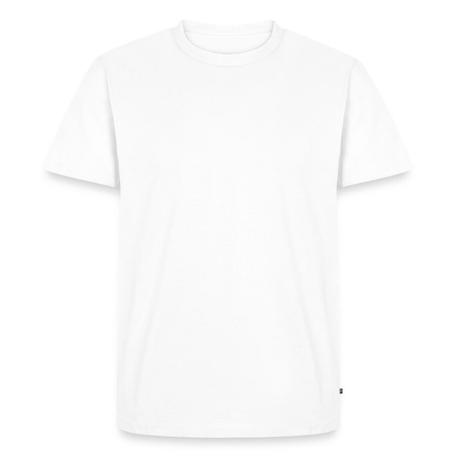 T-shirt homme personnalisé, le produit seul sur fond neutre
