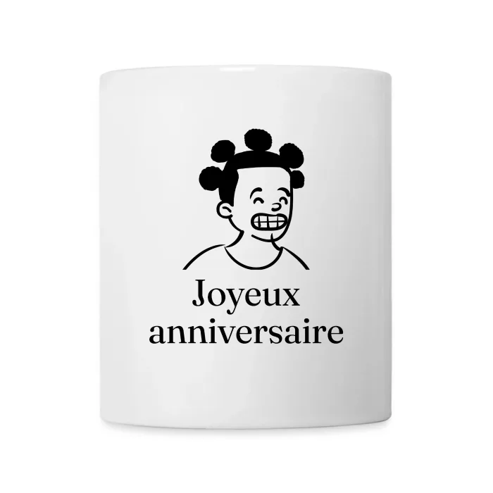 Mug personnalisé au prénom, cadeau d’anniversaire