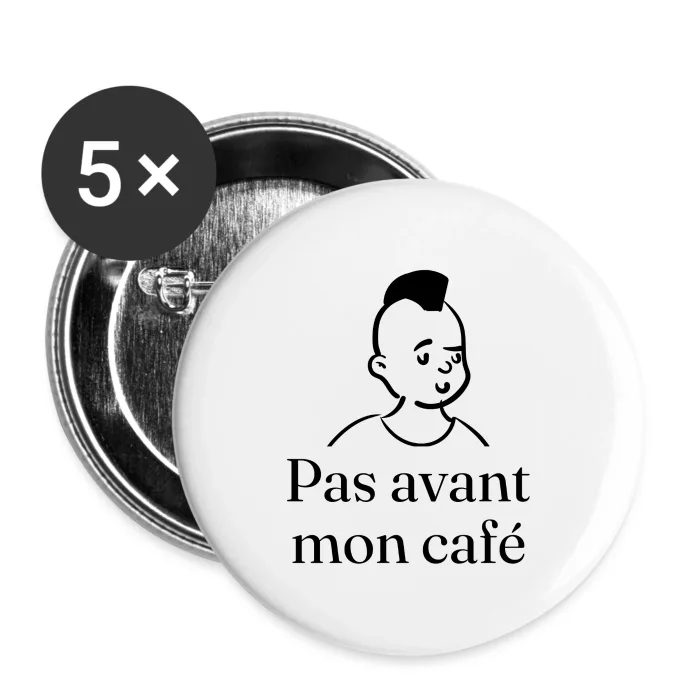 Badges personnalisés au prénom, cadeau drôle