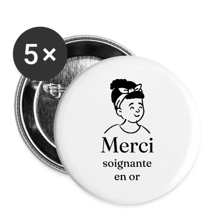 Badges personnalisés au prénom, cadeau pour infirmières et soignants