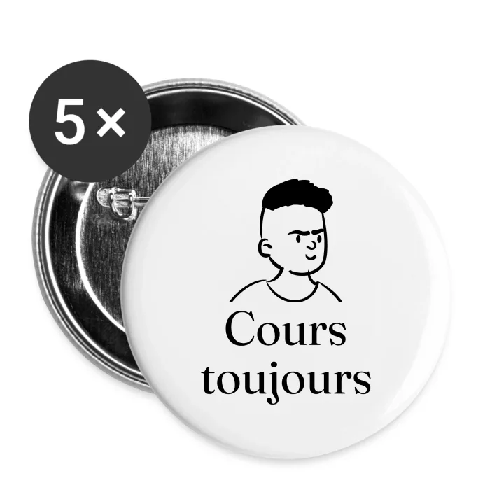 Badges personnalisés au prénom, cadeau pour les sportifs