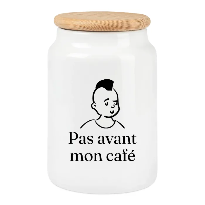 Boîte à biscuits personnalisée au prénom, cadeau drôle