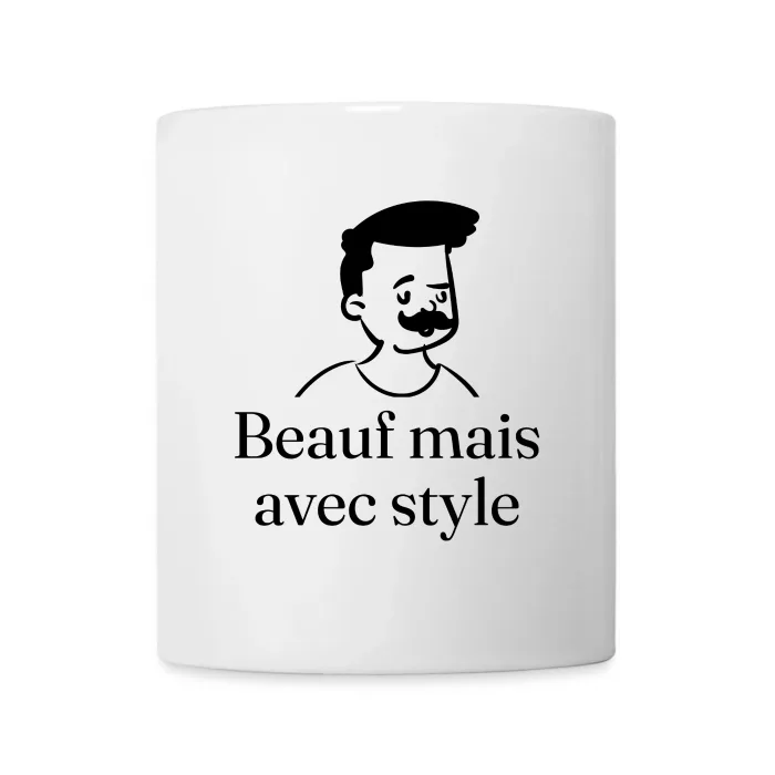 Mug personnalisé au prénom, cadeau beauf