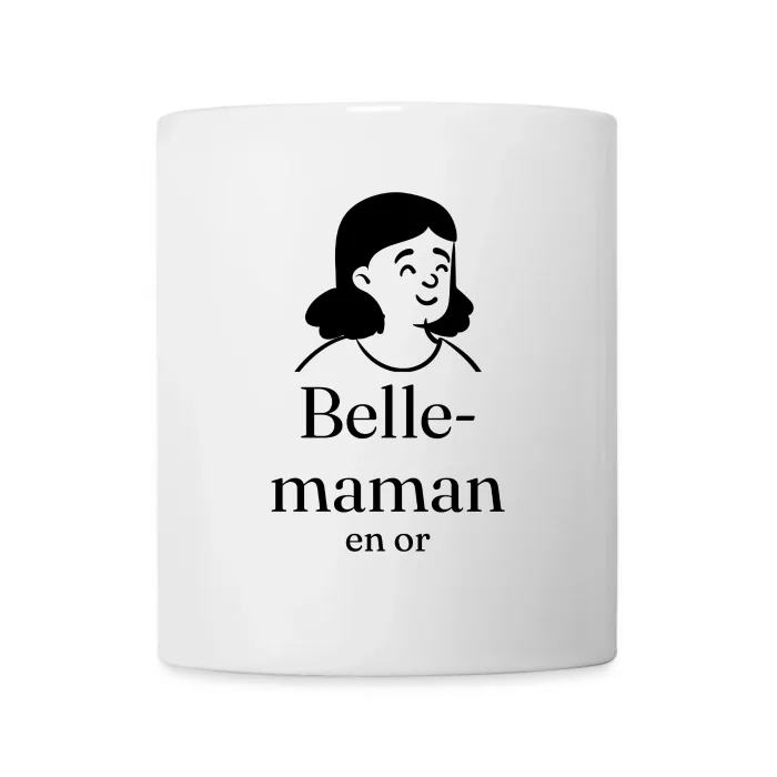 Mug personnalisé au prénom, cadeau pour sa belle-mère