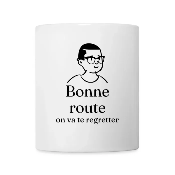 Mug personnalisé au prénom, cadeau pour un collègue