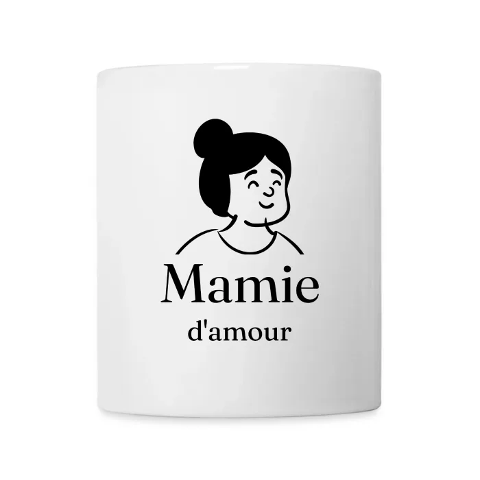 Mug personnalisé au prénom, cadeau pour mamie