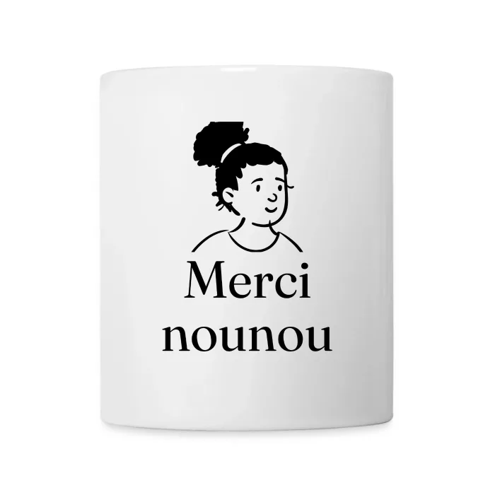 Mug personnalisé au prénom, cadeau pour la nounou