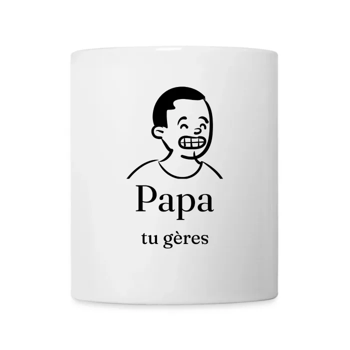 Mug personnalisé au prénom, cadeau pour papa
