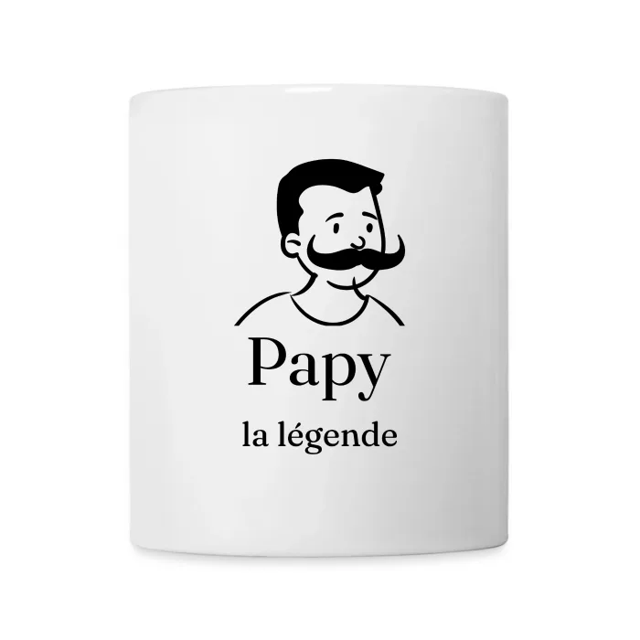 Mug personnalisé au prénom, cadeau pour papy