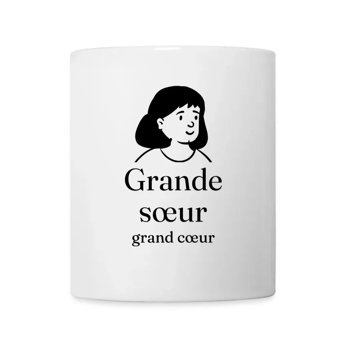 Mug personnalisé au prénom, cadeau pour sa sœur