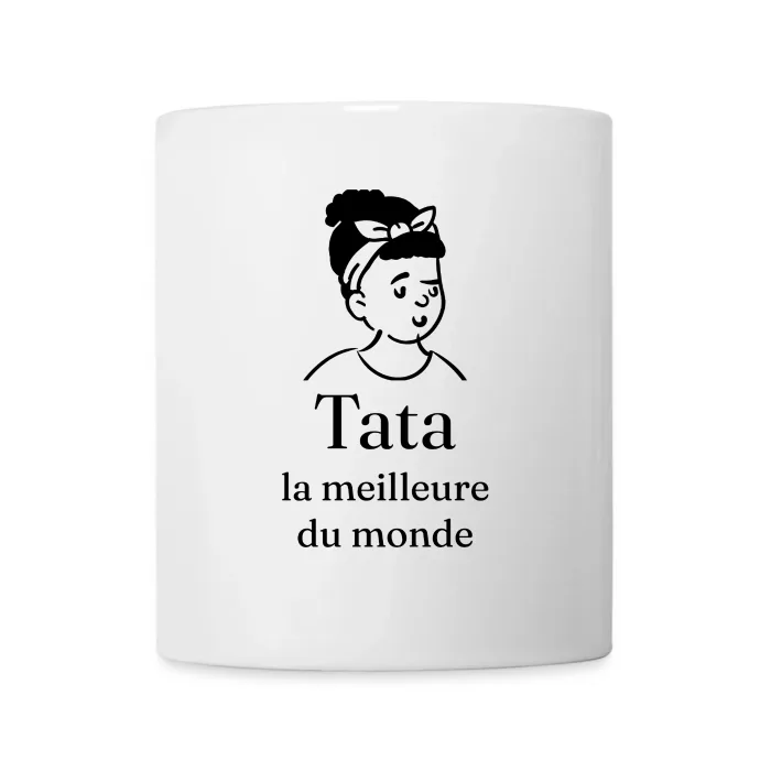 Mug personnalisé au prénom, cadeau pour tata