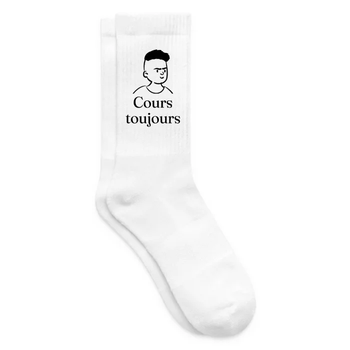 Chaussettes personnalisées au prénom, cadeau pour les sportifs
