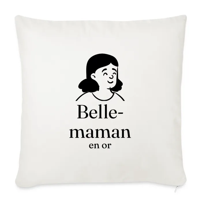 Coussin personnalisé au prénom, cadeau pour sa belle-mère