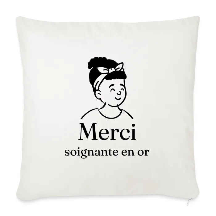 Coussin personnalisé au prénom, cadeau pour infirmières et soignants