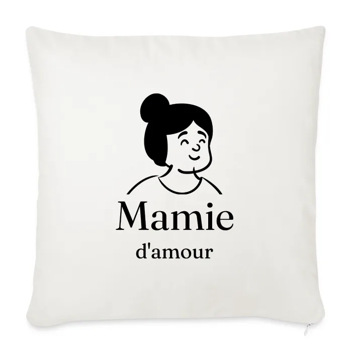 Coussin personnalisé au prénom, cadeau pour mamie