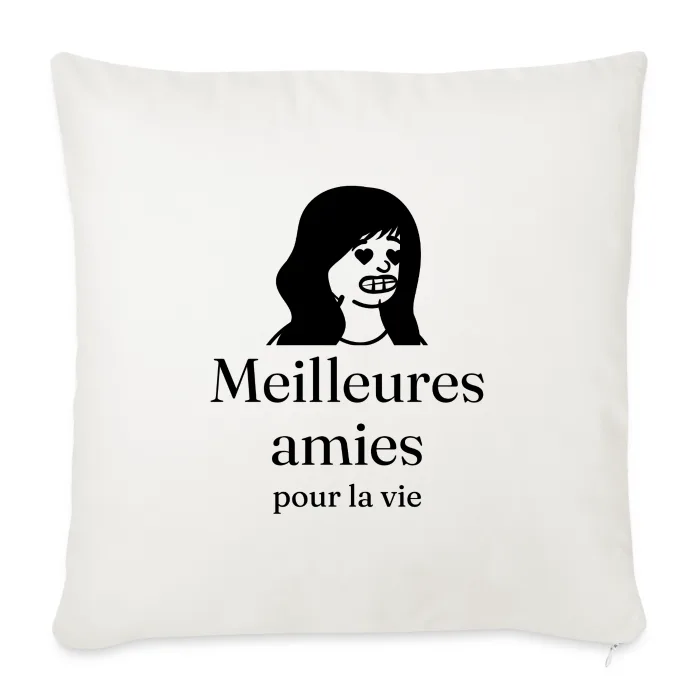 Coussin personnalisé au prénom, cadeau pour sa meilleure amie
