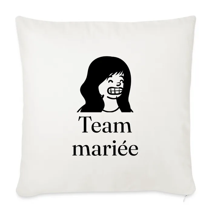 Coussin personnalisé au prénom, cadeau pour un EVJF