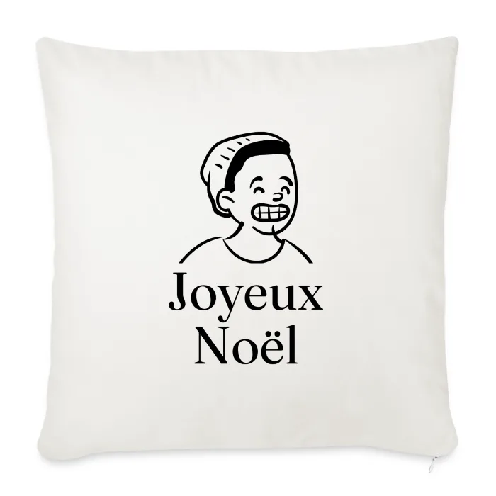 Coussin personnalisé au prénom, cadeau pour Noël