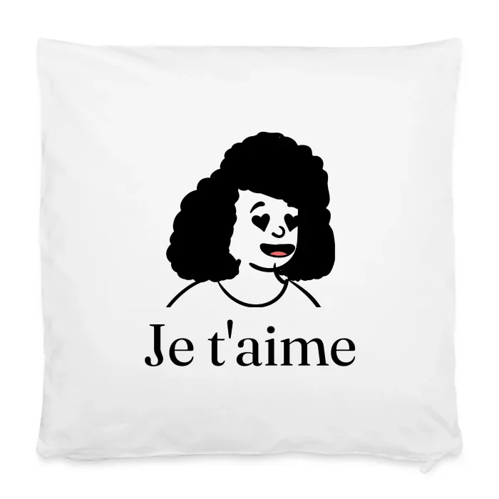 Housse de coussin personnalisée au prénom, cadeau pour la Saint-Valentin