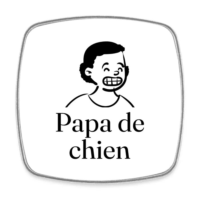 Magnet personnalisé au prénom, cadeau pour les amoureux des chiens