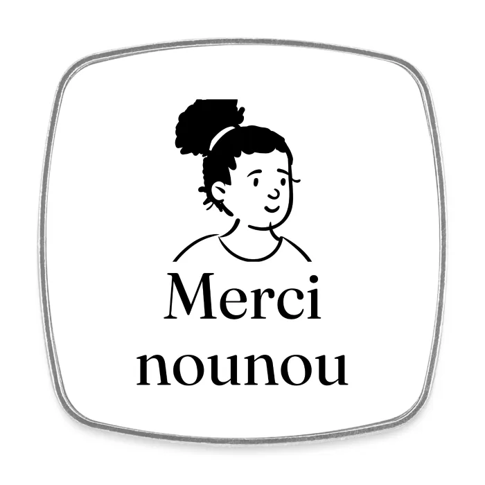 Magnet personnalisé au prénom, cadeau pour la nounou