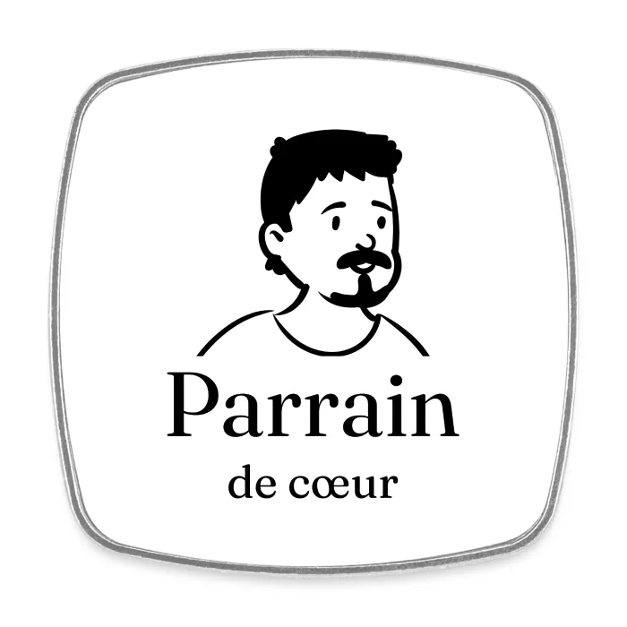 Magnet personnalisé au prénom, cadeau pour son parrain