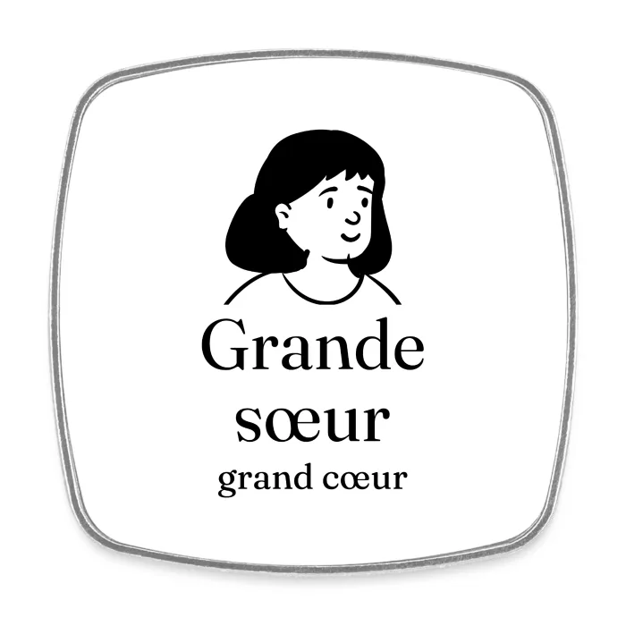 Magnet personnalisé au prénom, cadeau pour sa sœur