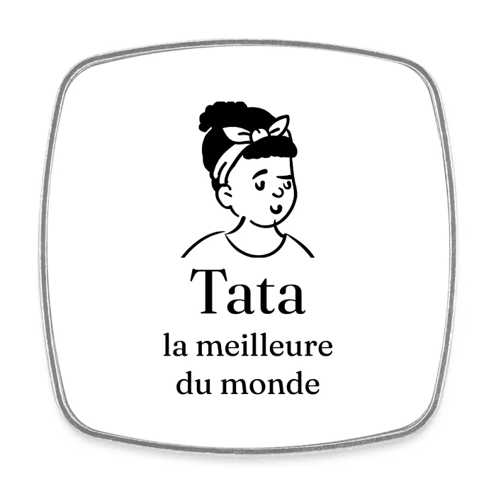 Magnet personnalisé au prénom, cadeau pour tata