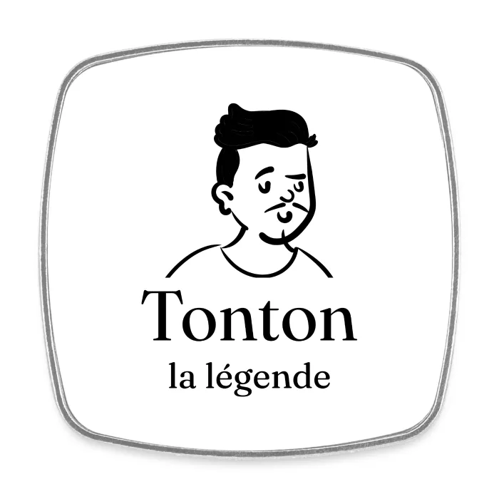 Magnet personnalisé au prénom, cadeau pour tonton