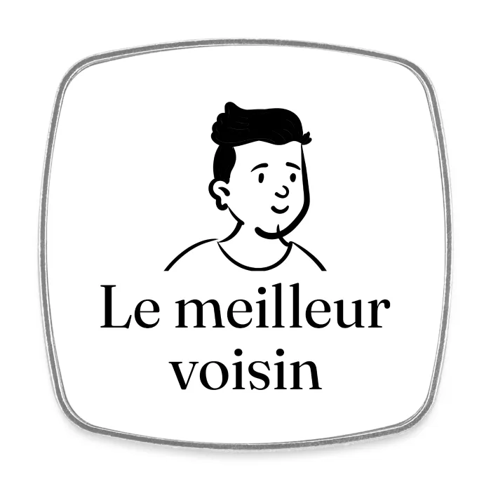 Magnet personnalisé au prénom, cadeau pour un voisin