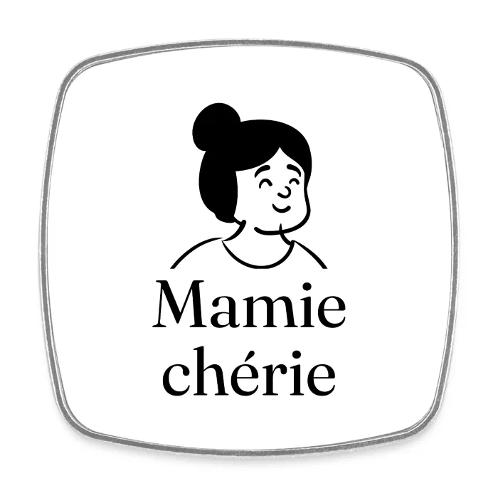 Magnet personnalisé au prénom, cadeau pour la fête des grands-mères
