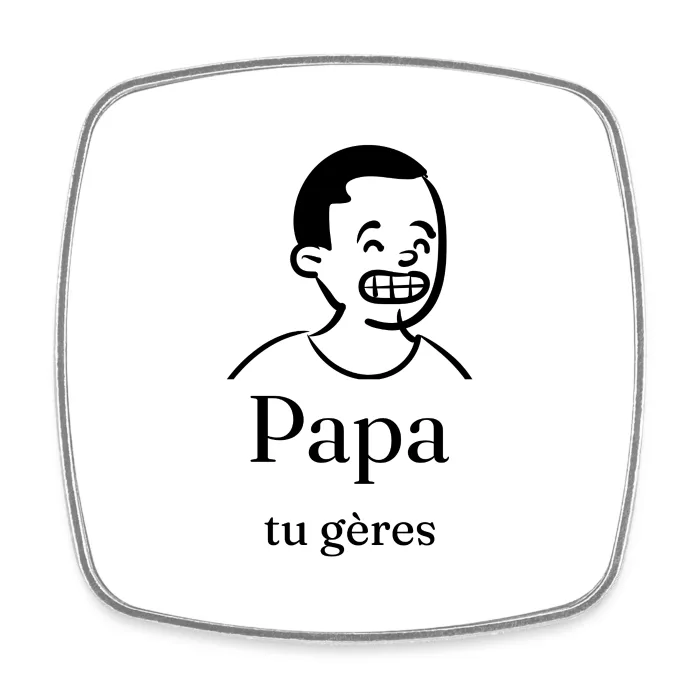 Magnet personnalisé au prénom, cadeau pour la fête des pères