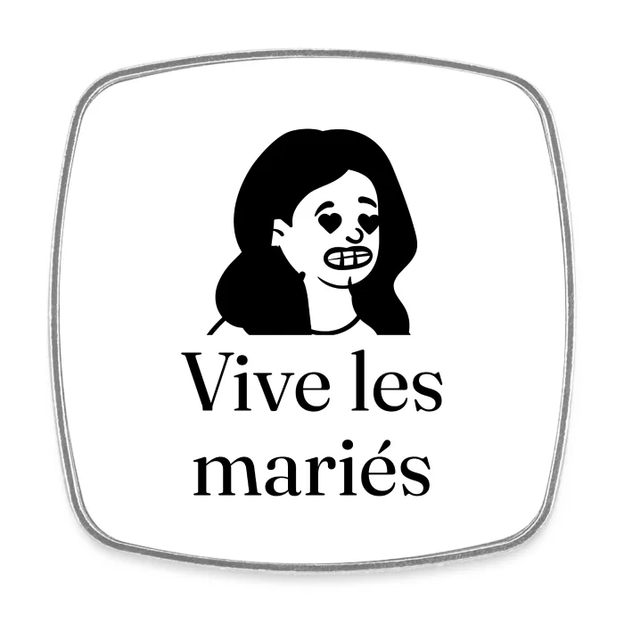 Magnet personnalisé au prénom, cadeau de mariage