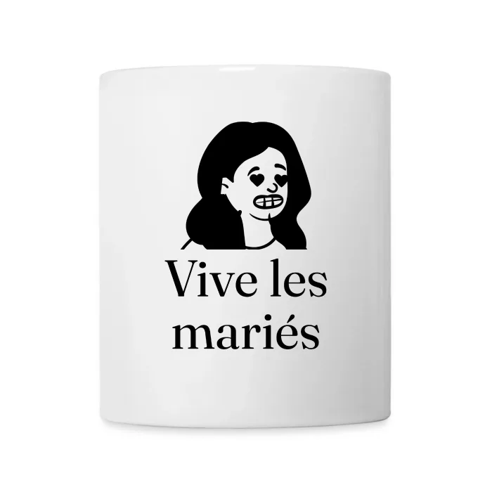Mug personnalisé au prénom, cadeau de mariage