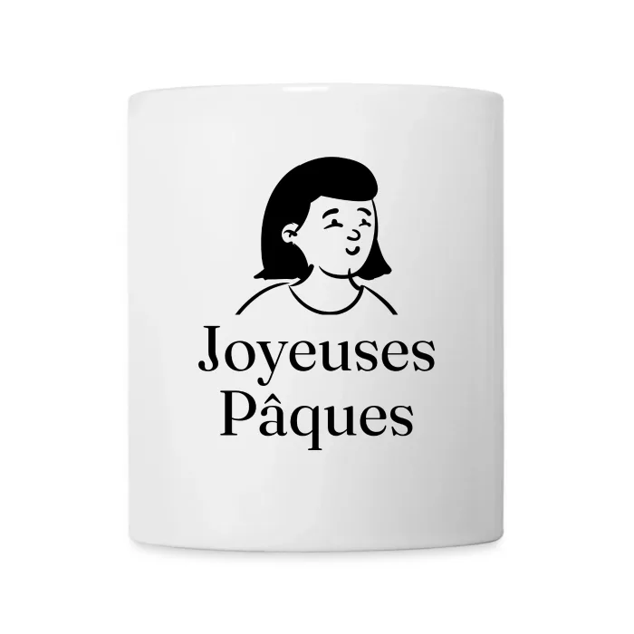 Mug personnalisé au prénom, cadeau pour Pâques