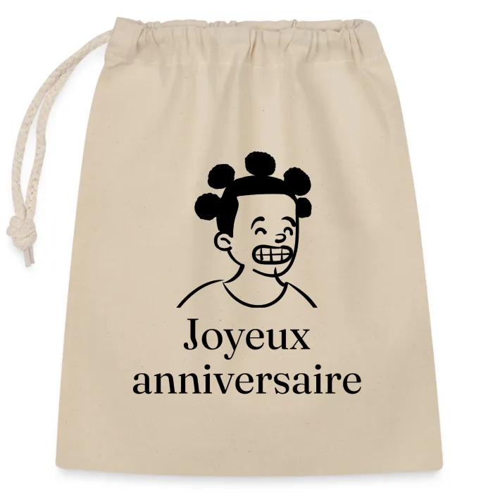 Sac cadeau personnalisé au prénom, cadeau d’anniversaire