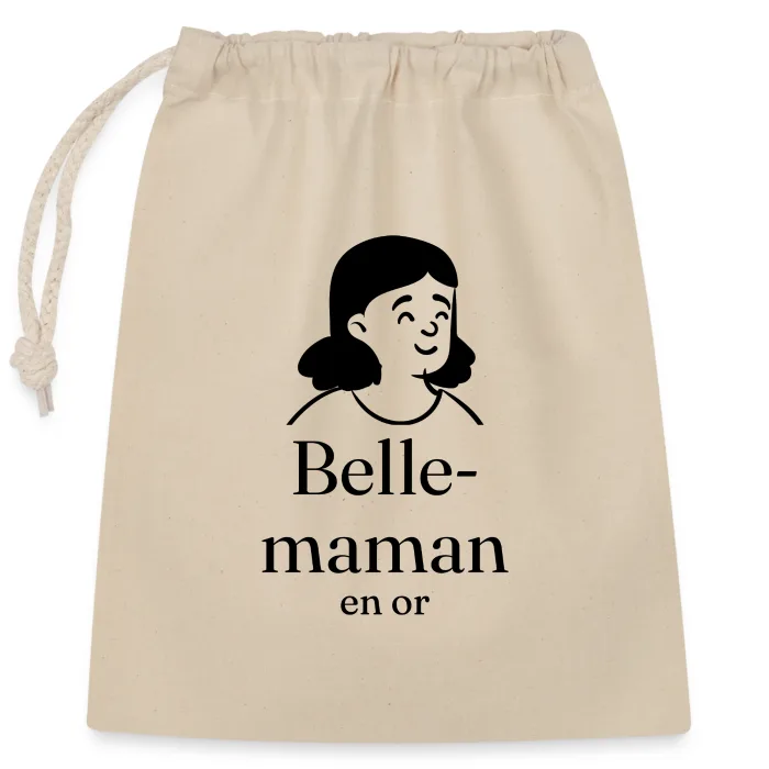 Sac cadeau personnalisé au prénom, cadeau pour sa belle-mère