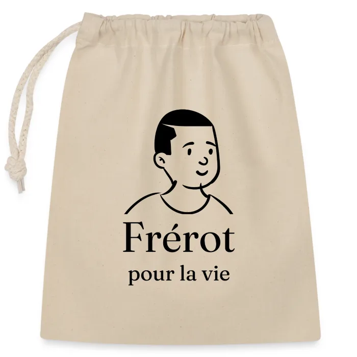 Sac cadeau personnalisé au prénom, cadeau pour son frère