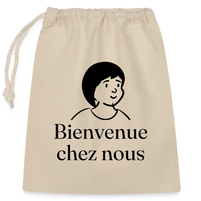 Sac cadeau personnalisé au prénom, cadeau pour une crémaillère