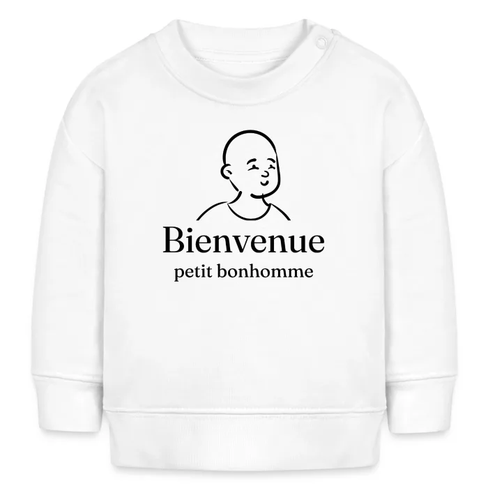 Sweat bébé personnalisé au prénom, cadeau de naissance