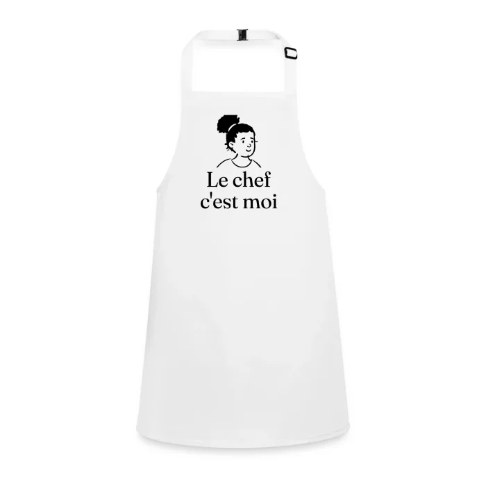 Tablier enfant personnalisé au prénom, cadeau pour les cuisiniers