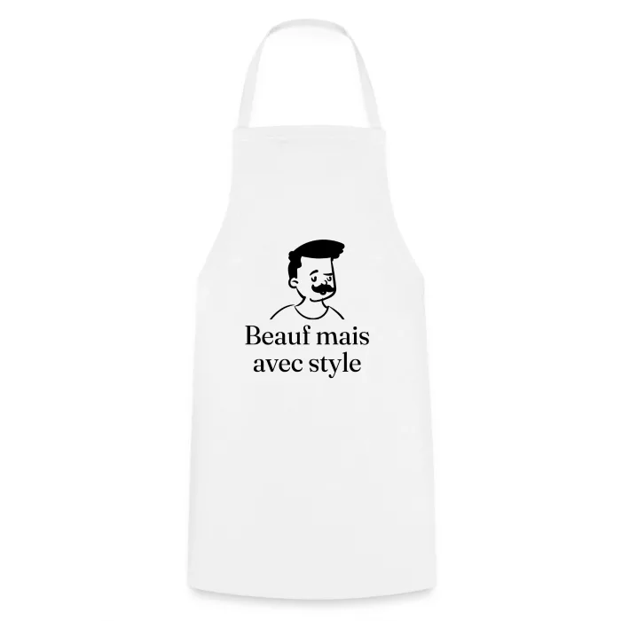 Tablier de cuisine personnalisé au prénom, cadeau beauf